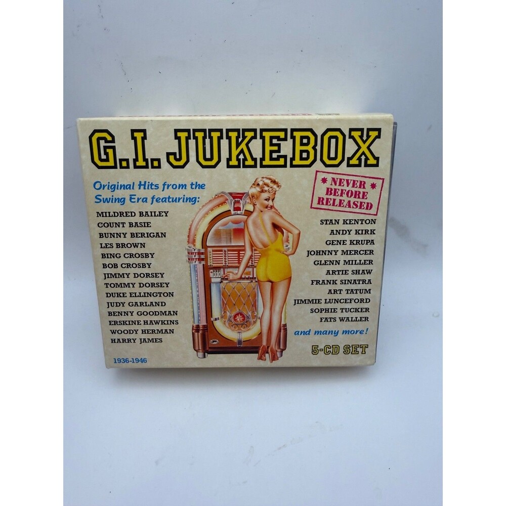 G.I. Jukebox 5 CD Box Set Swing Era 1936-1946 Hindsight Records 1993